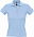 Рубашка поло женская PEOPLE 210, ярко-синяя (royal) с логотипом в Белгороде заказать по выгодной цене в кибермаркете AvroraStore