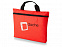 Сумка Edison, красный с логотипом в Белгороде заказать по выгодной цене в кибермаркете AvroraStore