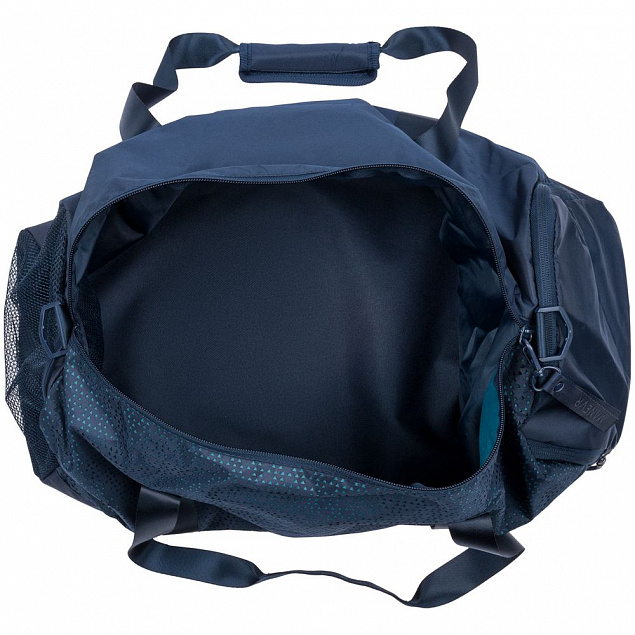 Спортивная сумка Triangel, синяя с логотипом в Белгороде заказать по выгодной цене в кибермаркете AvroraStore