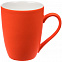 Кружка Good Morning с покрытием софт-тач, оранжевая с логотипом в Белгороде заказать по выгодной цене в кибермаркете AvroraStore