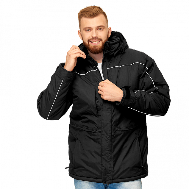 Куртка StanNorth Чёрный с логотипом в Белгороде заказать по выгодной цене в кибермаркете AvroraStore
