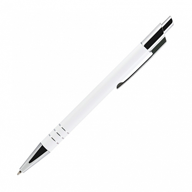 Шариковая ручка City, белая, в упаковке с логотипом в Белгороде заказать по выгодной цене в кибермаркете AvroraStore