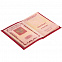 Обложка для паспорта Shall, красная с логотипом в Белгороде заказать по выгодной цене в кибермаркете AvroraStore