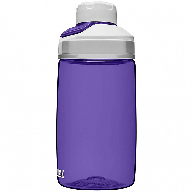 Спортивная бутылка Chute 400, фиолетовая с логотипом в Белгороде заказать по выгодной цене в кибермаркете AvroraStore