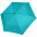 Зонт складной Zero 99, голубой с логотипом в Белгороде заказать по выгодной цене в кибермаркете AvroraStore
