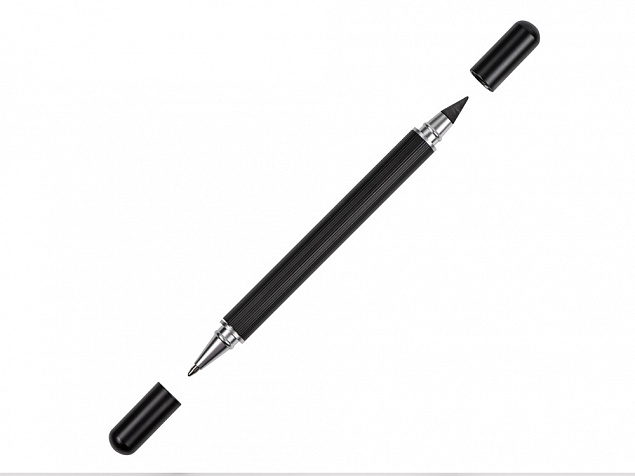 Металлическая ручка и вечный карандаш «Van Gogh» с рельефным покрытием с логотипом в Белгороде заказать по выгодной цене в кибермаркете AvroraStore
