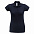 Рубашка поло женская Heavymill темно-синяя с логотипом в Белгороде заказать по выгодной цене в кибермаркете AvroraStore