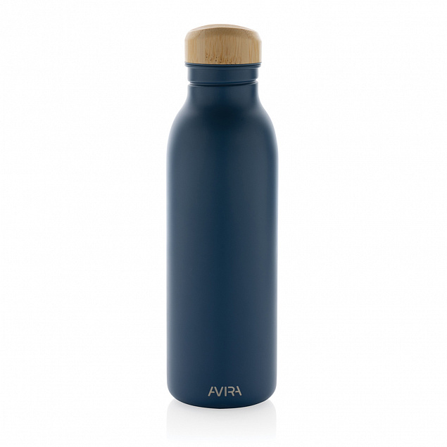 Бутылка для воды Avira Alcor из переработанной стали RCS, 600 мл с логотипом в Белгороде заказать по выгодной цене в кибермаркете AvroraStore