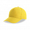 Бейсболка RECY FIVE, желтый, 5 клиньев, 100 % переработанный полиэстер, липучка с логотипом в Белгороде заказать по выгодной цене в кибермаркете AvroraStore
