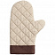 Прихватка-рукавица Keep Palms, бежевая с логотипом в Белгороде заказать по выгодной цене в кибермаркете AvroraStore