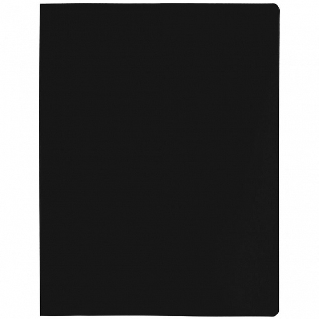 Папка с прижимом Expert, черная с логотипом в Белгороде заказать по выгодной цене в кибермаркете AvroraStore