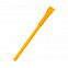 Ручка картонная Greta с колпачком - Оранжевый OO с логотипом в Белгороде заказать по выгодной цене в кибермаркете AvroraStore