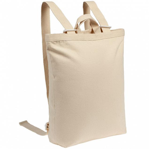 Рюкзак холщовый Discovery Bag, неокрашенный с логотипом в Белгороде заказать по выгодной цене в кибермаркете AvroraStore