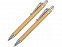 Набор Bamboo: шариковая ручка и механический карандаш с логотипом в Белгороде заказать по выгодной цене в кибермаркете AvroraStore