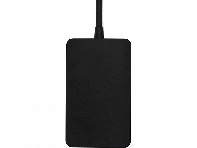 ADAPT Алюминиевый мультимедийный переходник Type-C (USB-A/Type-C/HDMI), черный с логотипом в Белгороде заказать по выгодной цене в кибермаркете AvroraStore