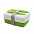 Ланч-бокс Lunch Green Line со столовыми приборами (белый) с логотипом в Белгороде заказать по выгодной цене в кибермаркете AvroraStore