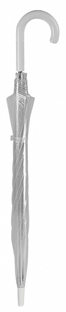Прозрачный зонт-трость Clear с логотипом в Белгороде заказать по выгодной цене в кибермаркете AvroraStore
