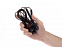 Скакалка Hopper, черная с логотипом в Белгороде заказать по выгодной цене в кибермаркете AvroraStore