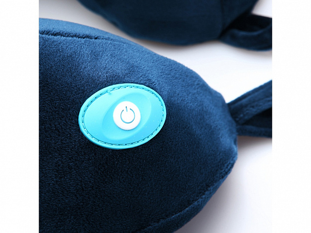 Подушка для путешествий со встроенным массажером «Massage Tranquility Pillow» с логотипом в Белгороде заказать по выгодной цене в кибермаркете AvroraStore
