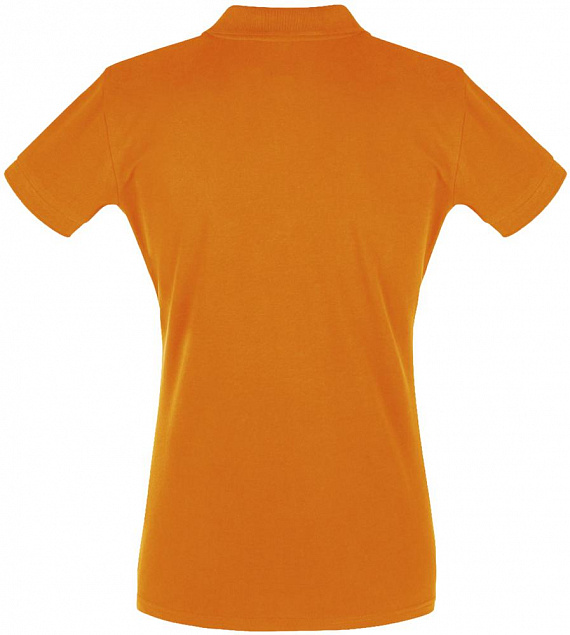 Рубашка поло женская PERFECT WOMEN 180 оранжевая с логотипом в Белгороде заказать по выгодной цене в кибермаркете AvroraStore