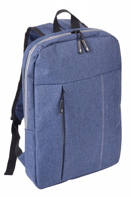 Рюкзак FLORENCE, синий с логотипом в Белгороде заказать по выгодной цене в кибермаркете AvroraStore