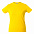 Футболка женская HEAVY LADY, желтая с логотипом в Белгороде заказать по выгодной цене в кибермаркете AvroraStore