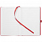 Ежедневник Favor, недатированный, красный с логотипом в Белгороде заказать по выгодной цене в кибермаркете AvroraStore