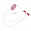 Набор подарочный SILENT-ZONE: бизнес-блокнот, ручка, наушники, коробка, стружка, бело-красный с логотипом в Белгороде заказать по выгодной цене в кибермаркете AvroraStore