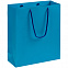 Пакет Wide, Голубой с логотипом в Белгороде заказать по выгодной цене в кибермаркете AvroraStore