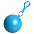 Дождевик в круглом футляре NIMBUS, синий с логотипом в Белгороде заказать по выгодной цене в кибермаркете AvroraStore
