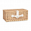 Плетеная корзина на 2 персоны с логотипом в Белгороде заказать по выгодной цене в кибермаркете AvroraStore