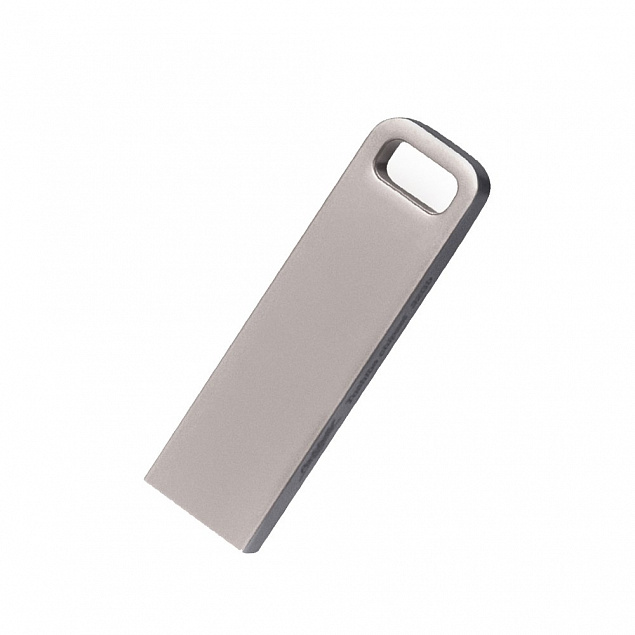 USB Флешка, Flash, 16 Gb, серебряный с логотипом в Белгороде заказать по выгодной цене в кибермаркете AvroraStore