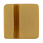 Квадратный шильдик на резинку Epoxi, матовый золотистый с логотипом в Белгороде заказать по выгодной цене в кибермаркете AvroraStore