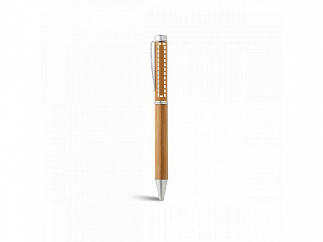 Шариковая ручка из бамбука «LAKE» с логотипом в Белгороде заказать по выгодной цене в кибермаркете AvroraStore