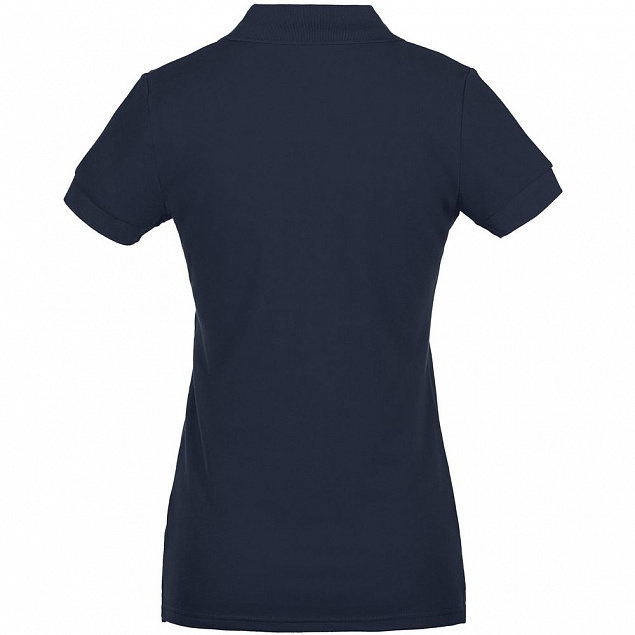 Рубашка поло женская Virma Premium Lady, темно-синяя с логотипом в Белгороде заказать по выгодной цене в кибермаркете AvroraStore