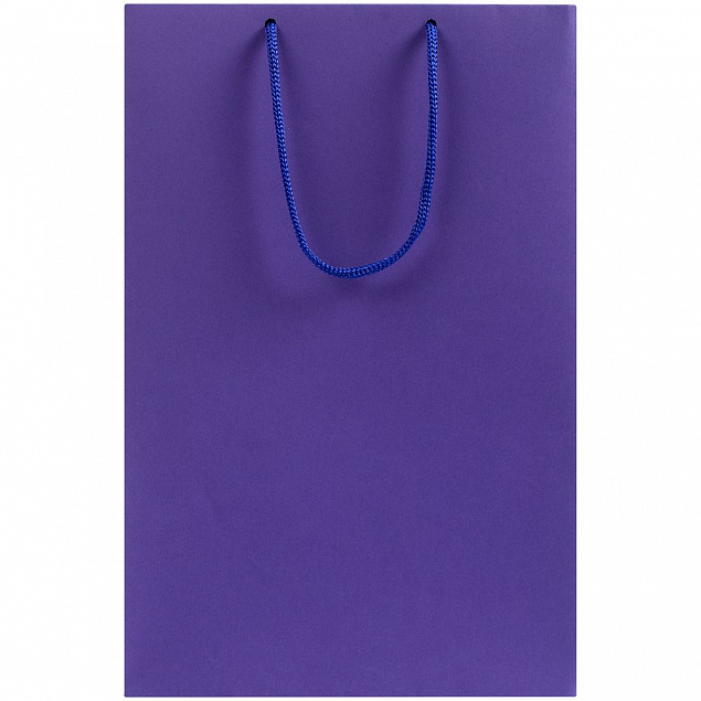 Пакет бумажный Porta M, фиолетовый с логотипом в Белгороде заказать по выгодной цене в кибермаркете AvroraStore