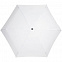 Зонт складной Five, белый с логотипом в Белгороде заказать по выгодной цене в кибермаркете AvroraStore