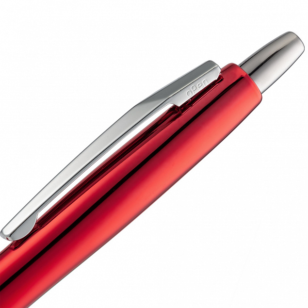 Ручка шариковая Barracuda, красная с логотипом в Белгороде заказать по выгодной цене в кибермаркете AvroraStore