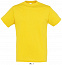 Фуфайка (футболка) REGENT мужская,Жёлтый 3XL с логотипом в Белгороде заказать по выгодной цене в кибермаркете AvroraStore