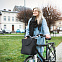 Сумка для велосипеда Cityride, черная с логотипом в Белгороде заказать по выгодной цене в кибермаркете AvroraStore
