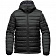 Куртка компактная мужская Stavanger, черная с логотипом в Белгороде заказать по выгодной цене в кибермаркете AvroraStore
