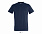 Фуфайка (футболка) IMPERIAL мужская,Синий джинc 3XL с логотипом в Белгороде заказать по выгодной цене в кибермаркете AvroraStore