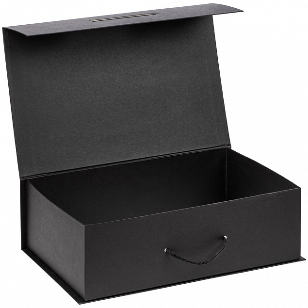 Коробка Big Case,черная с логотипом в Белгороде заказать по выгодной цене в кибермаркете AvroraStore