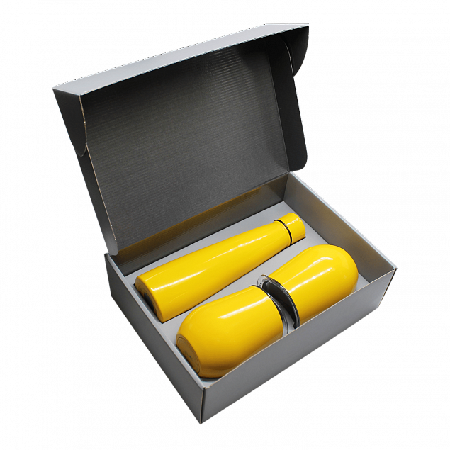 Набор New Box C2 grey (желтый) с логотипом в Белгороде заказать по выгодной цене в кибермаркете AvroraStore
