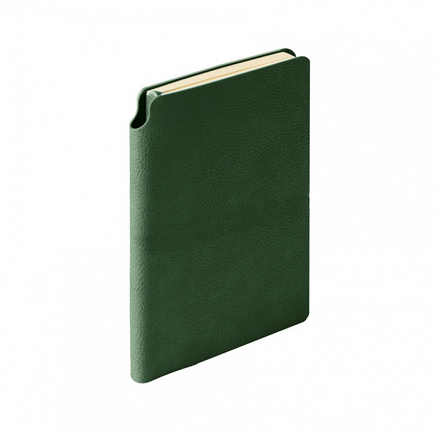 Ежедневник недатированный SALLY, A6, темно-зеленый, кремовый блок с логотипом в Белгороде заказать по выгодной цене в кибермаркете AvroraStore