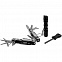 Набор Forster: мультиинструмент, фонарик, огниво, черный с логотипом в Белгороде заказать по выгодной цене в кибермаркете AvroraStore