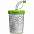 Бутылка-раскраска детская «Передвижник», зеленая с логотипом в Белгороде заказать по выгодной цене в кибермаркете AvroraStore