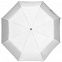 Зонт складной Manifest со светоотражающим куполом, серый с логотипом в Белгороде заказать по выгодной цене в кибермаркете AvroraStore