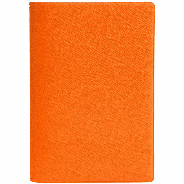 Обложка для паспорта Devon, оранжевая с логотипом в Белгороде заказать по выгодной цене в кибермаркете AvroraStore