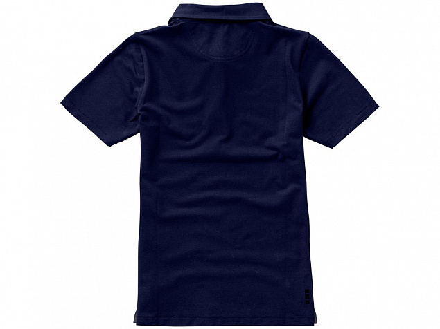 Рубашка поло Markham женская, темно-синий/антрацит с логотипом в Белгороде заказать по выгодной цене в кибермаркете AvroraStore